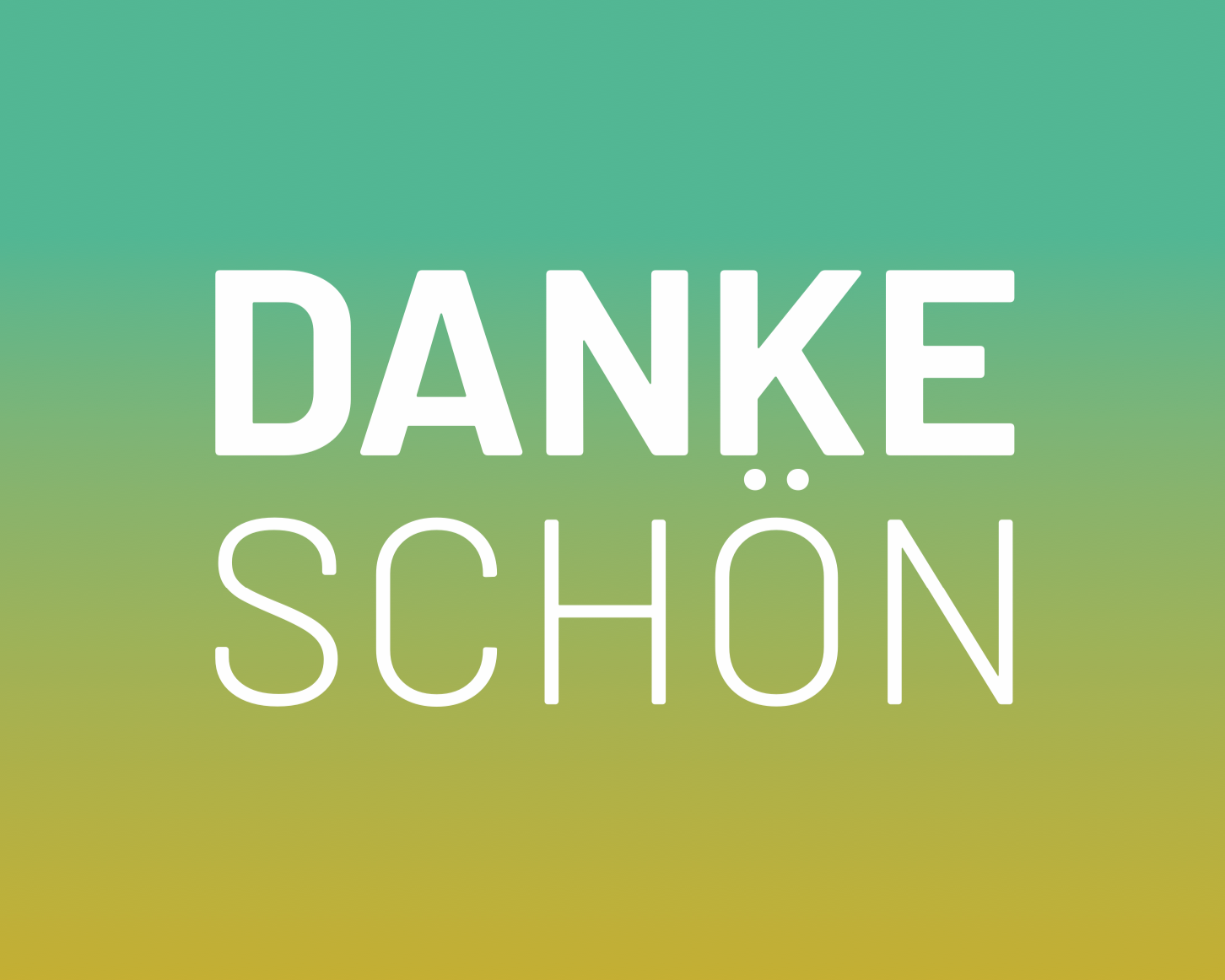 "DANKESCHÖN"