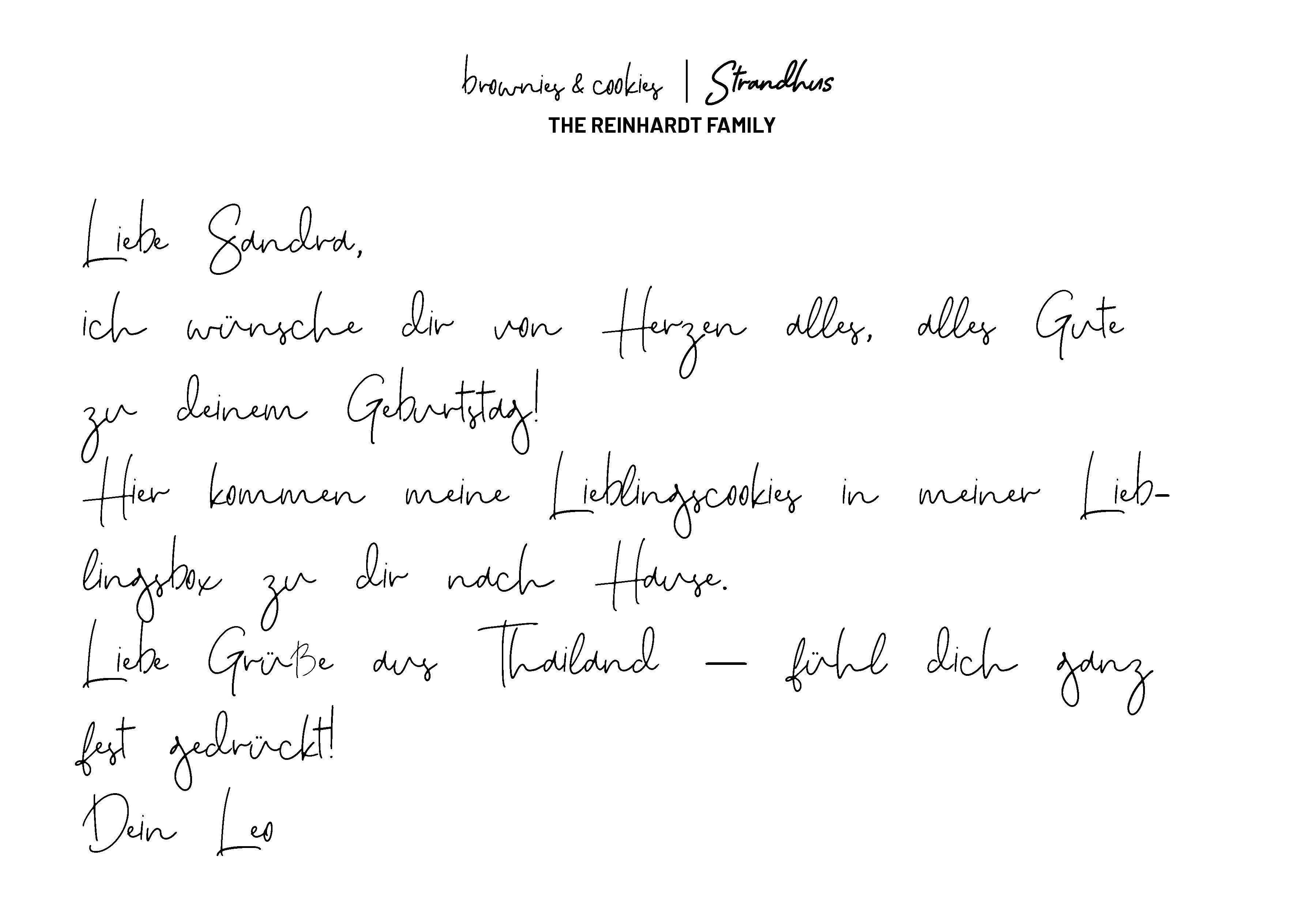 GRUßKARTE!
