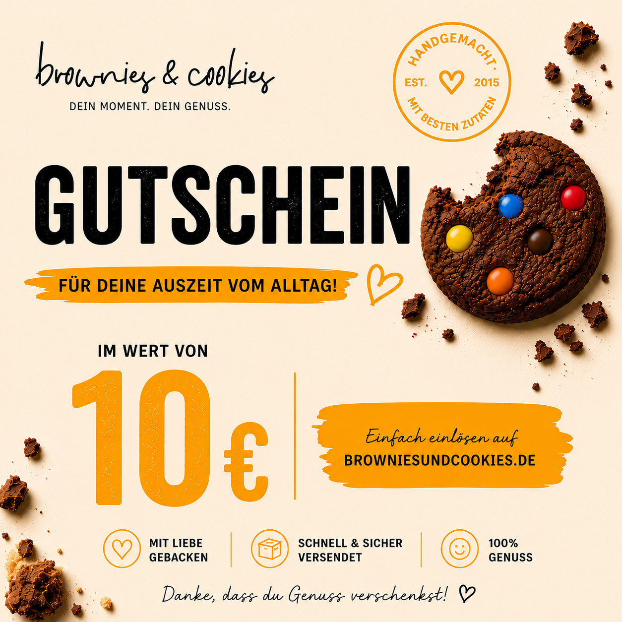 GUTSCHEIN FÜR DEN ONLINESHOP!