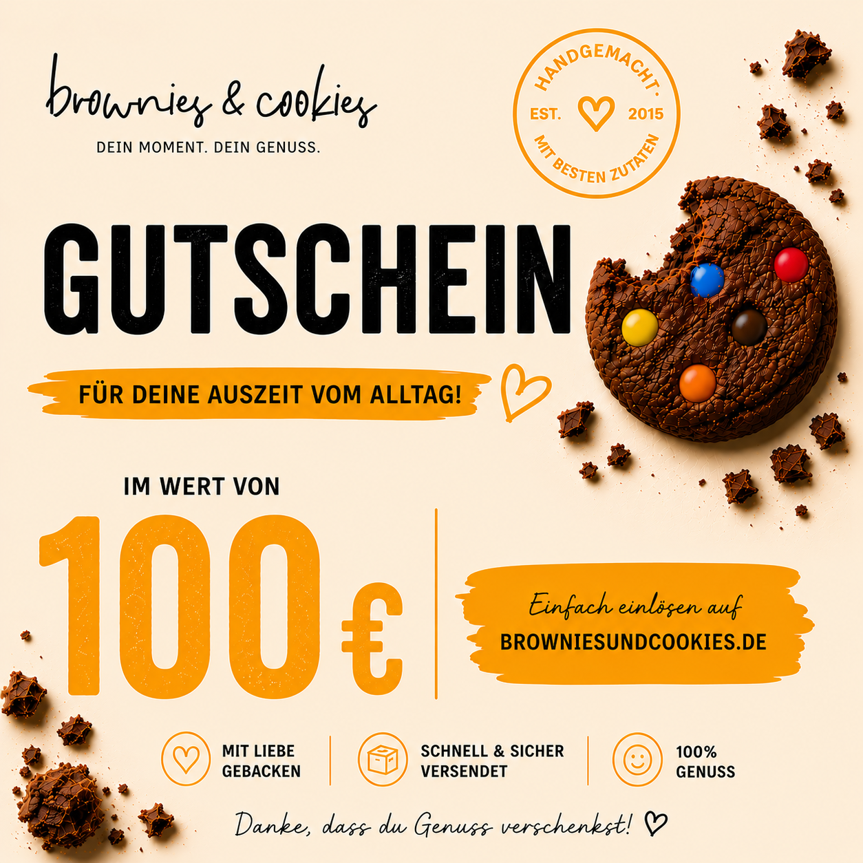 GUTSCHEIN FÜR DEN ONLINESHOP!