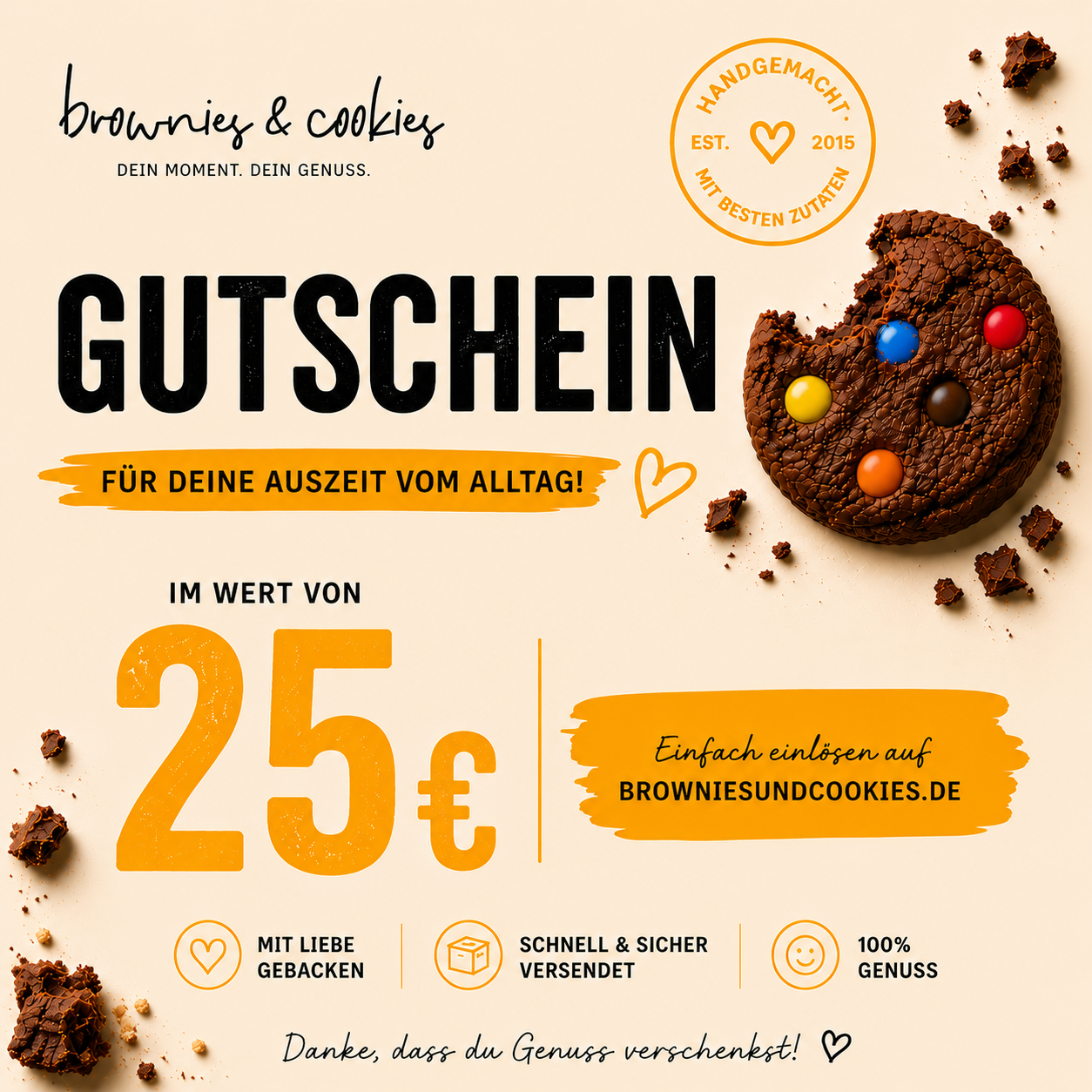 GUTSCHEIN FÜR DEN ONLINESHOP!