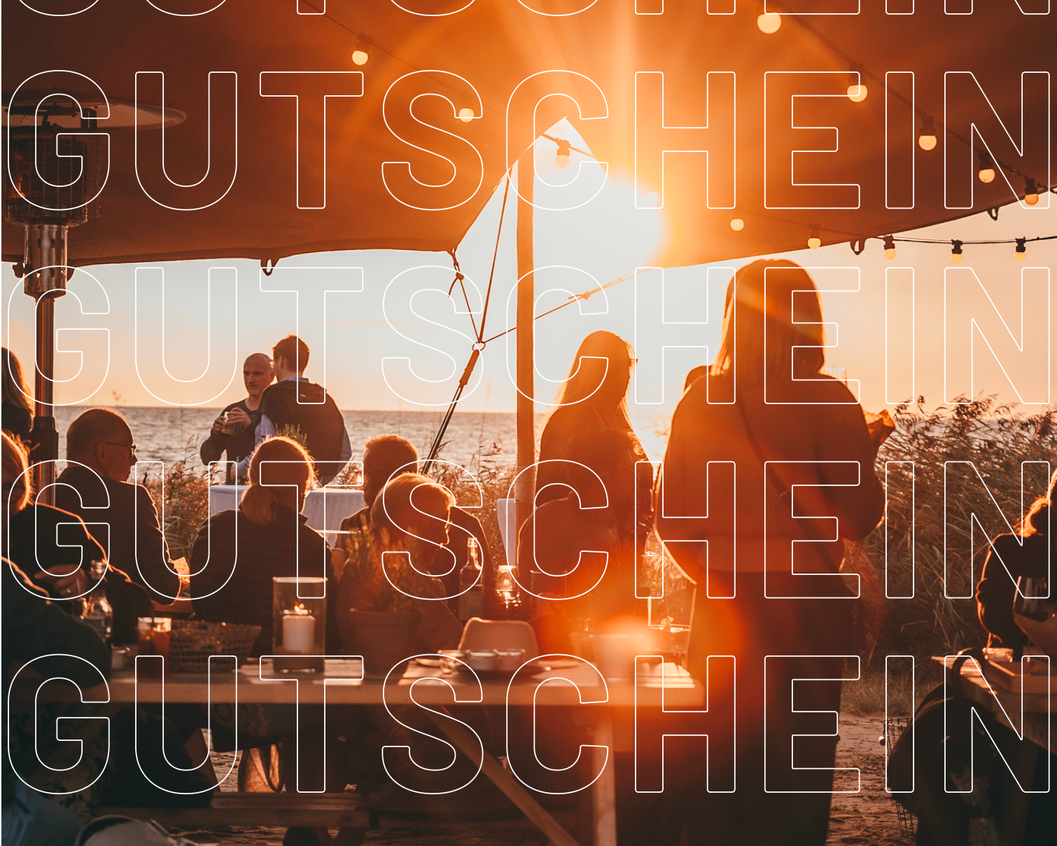GUTSCHEIN FÜR DAS STRANDHUS!